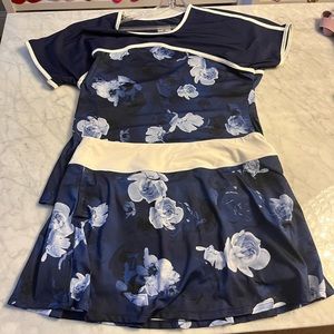 Tennis skirt set